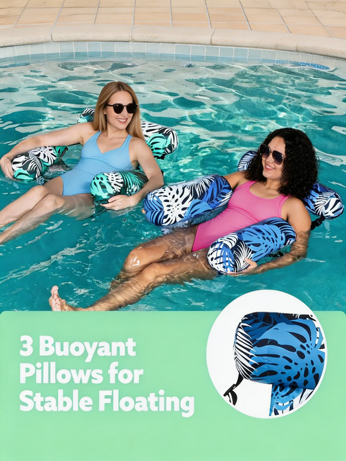 Serevalo™ Inflatable Pool LoungeChair